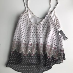 Boho Chiffon Tank